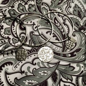 Coach Bangle 3 piece set USED